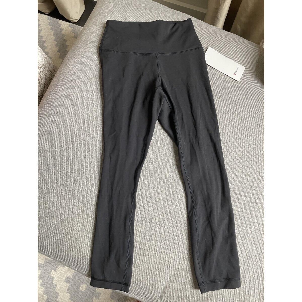 Lululemon Wunder Train High-rise HR Crop Tight Legging Black Workout 23