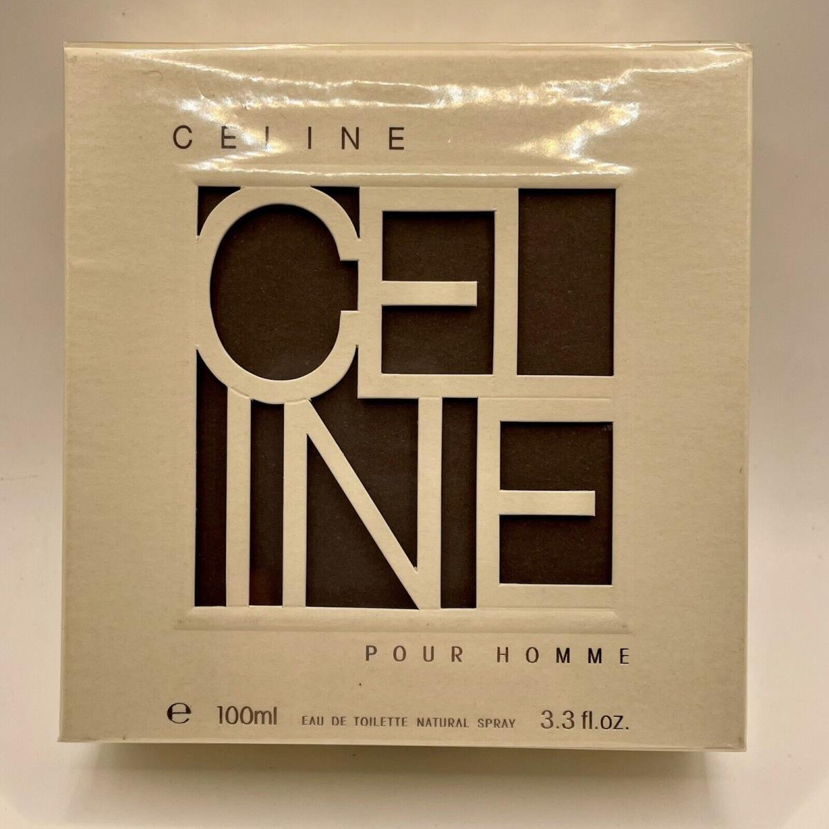 Celine Pour Homme 3.3oz/100 ml Eau De Toilette Rare