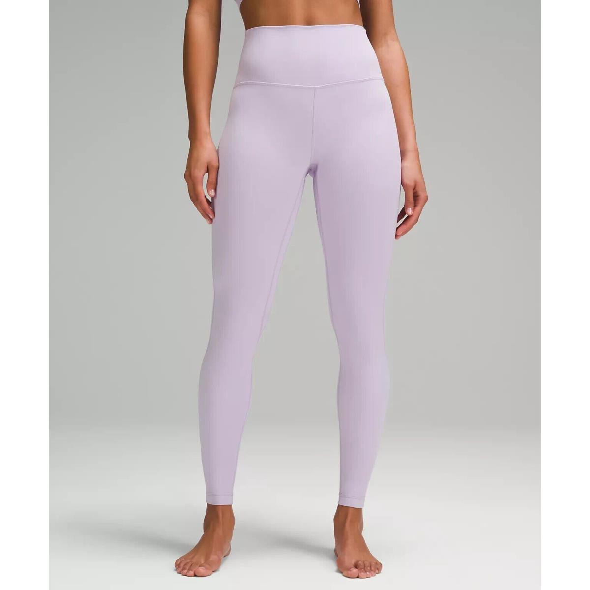 Lululemon Align High-rise Pant 28 Lined Lilac Ether. Size 14. LW5ECIS