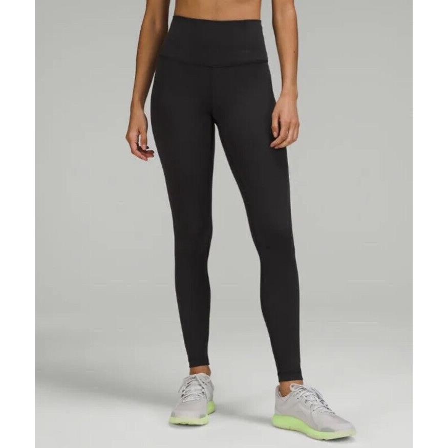 Lululemon-wunder Train HR Tight 28in Leg- Black - Size 2 +tags