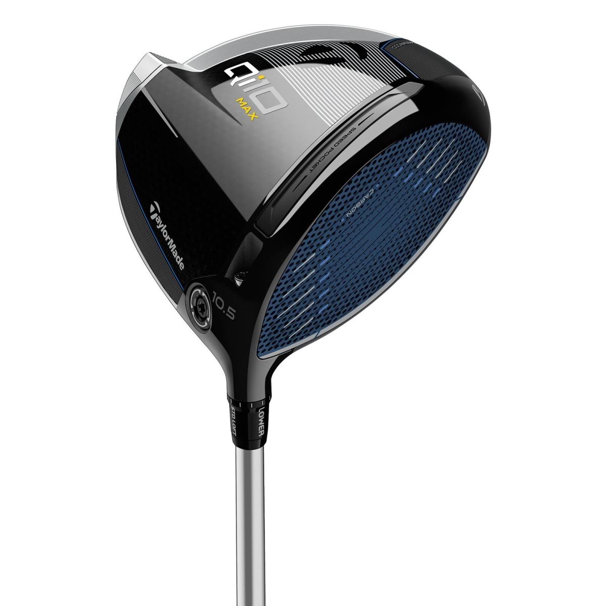 Left Handed Taylormade Golf Club Qi10 Max 10.5 Driver Regular Graphite