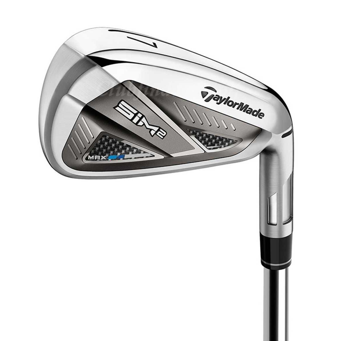 Taylormade Sim 2 Max 5-AW Iron Set Kbs Max MT85 Steel Stiff