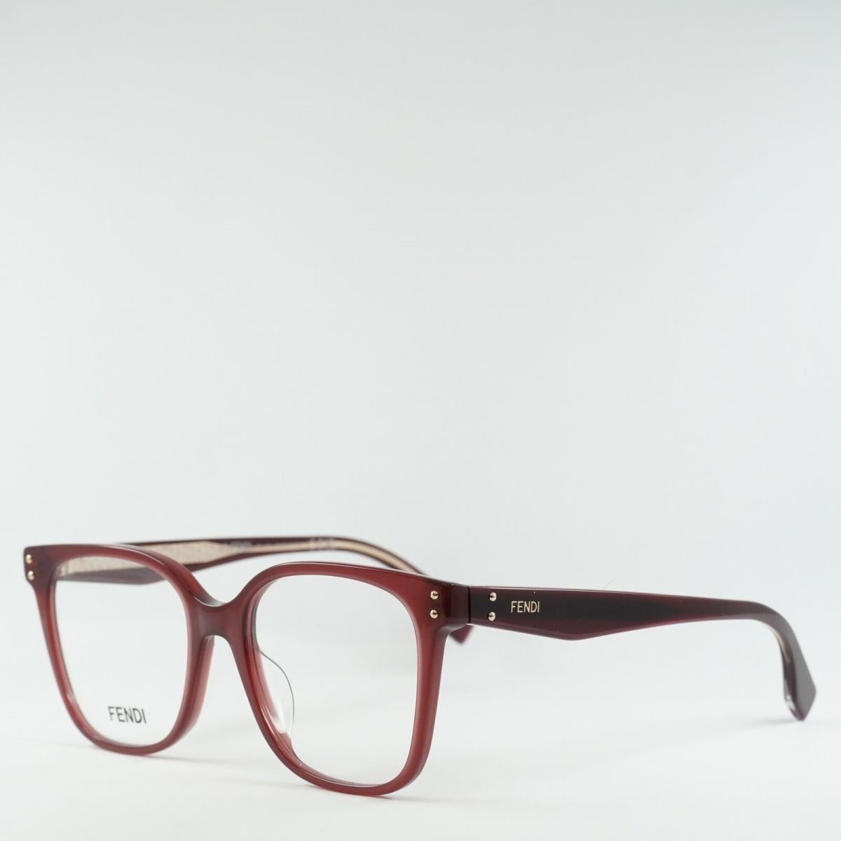 Fendi FE50004I 069 Milky Burgundy 51mm Eyeglasses