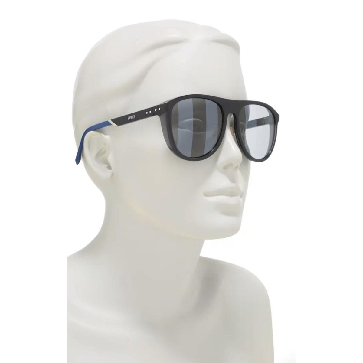 Fendi Striped Monogram Unisex Sunglasses