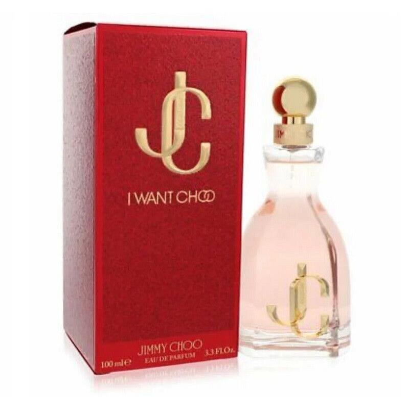 I Want Choo Jimmy Choo Women 3.3 3.4 oz 100 ml Eau De Parfum Spray