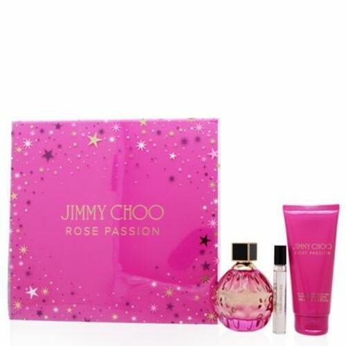 Rose Passion/jimmy Choo 3 Pc. Set W