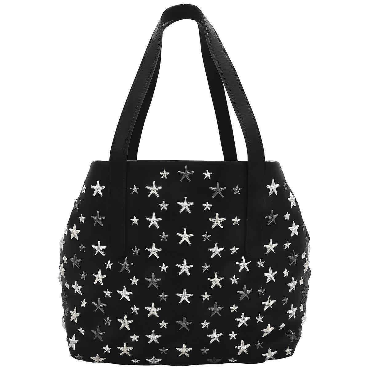 Jimmy Choo Ladies Sofia S Metal Star Studded Tote 173 Sofia/s Ltr