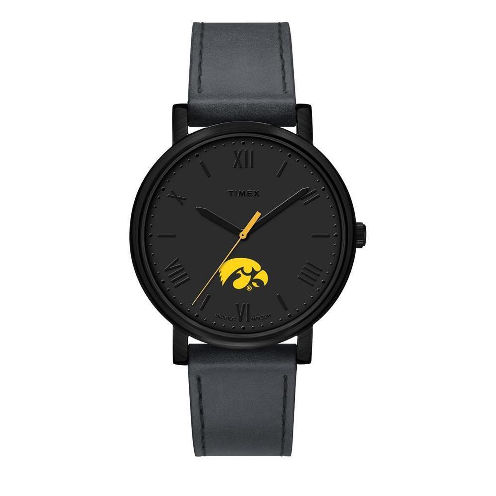 Ladies Timex University of Iowa Hawkeyes Watch Black Night Game Watch