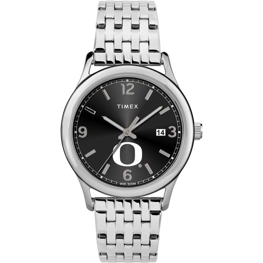 Women`s University of Oregon Ducks Watch Timex Sage Stainless Watch