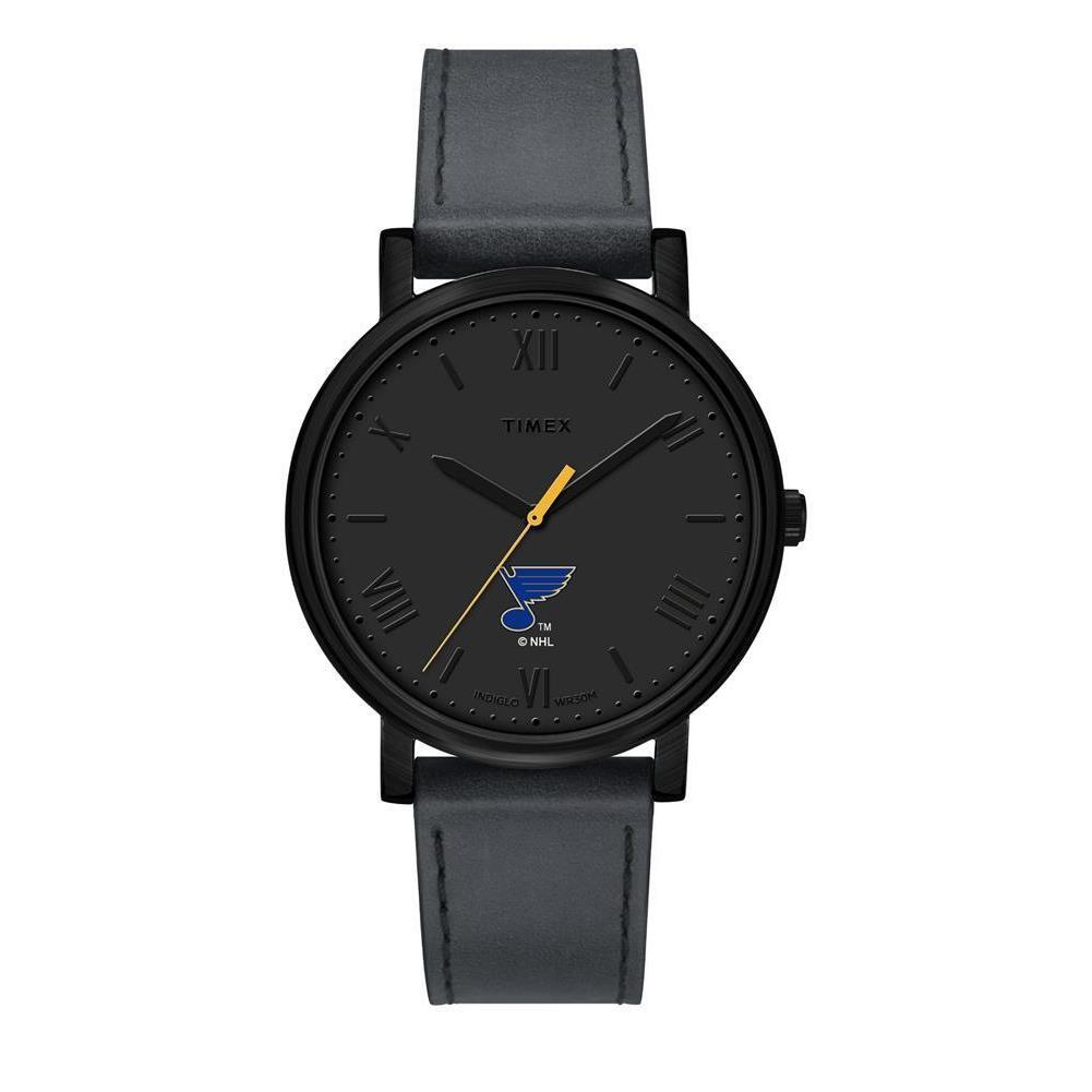 Ladies Timex Saint Louis Blues St Watch Black Night Game Watch