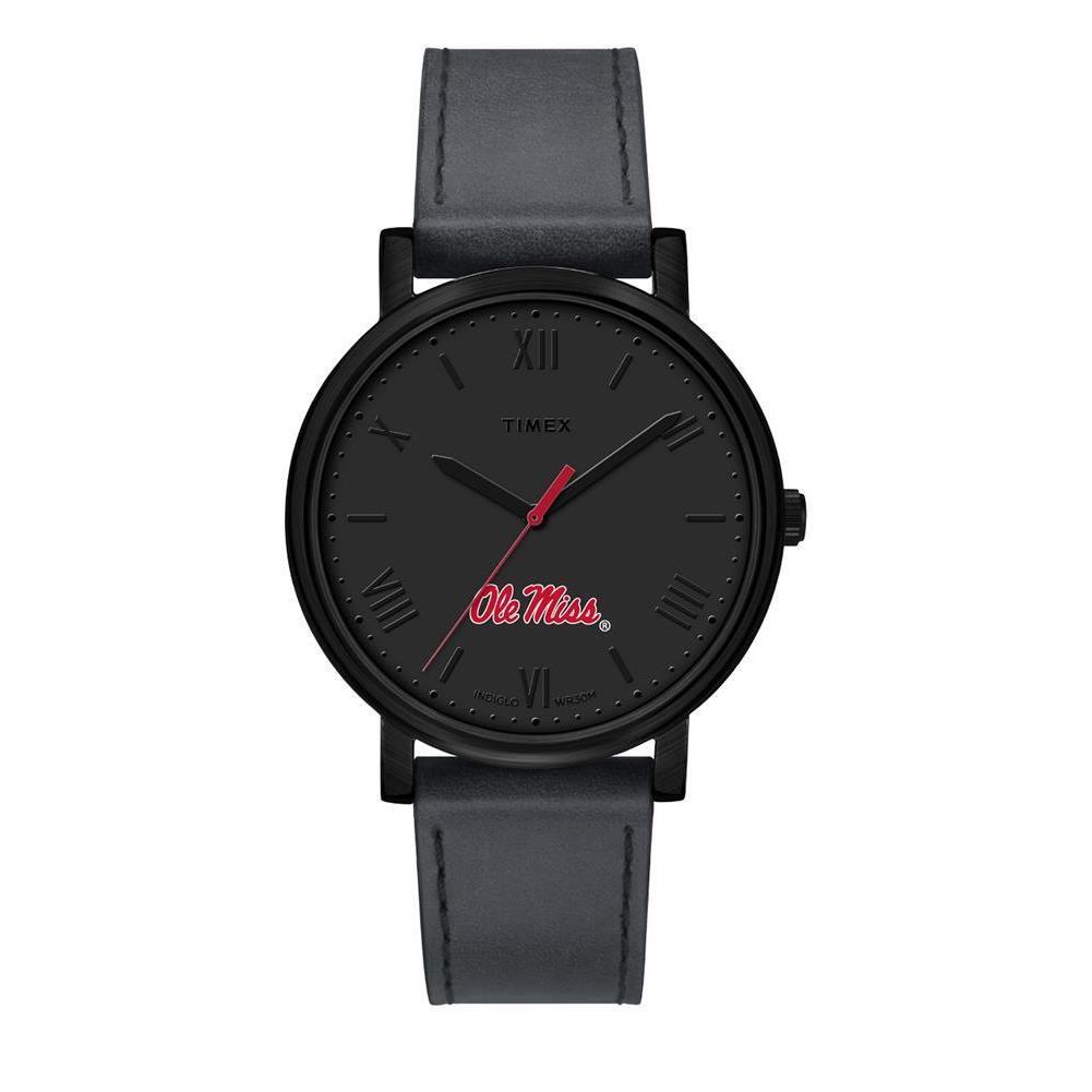 Ladies Timex Ole Miss Rebels Watch Black Night Game Watch