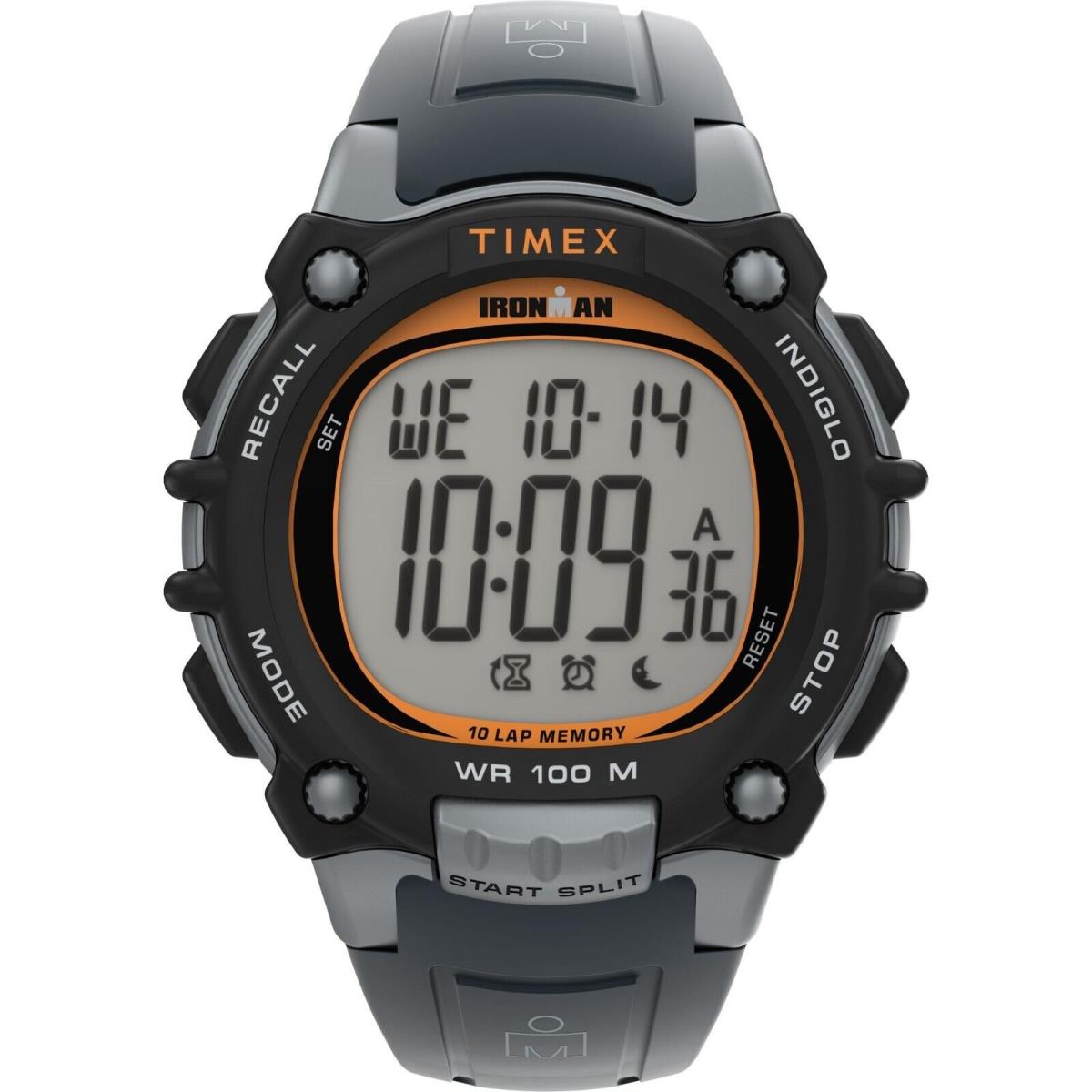 Timex TW5M64500 Men`s 10-Lap Ironman Indiglo Watch Alarm Chronograph