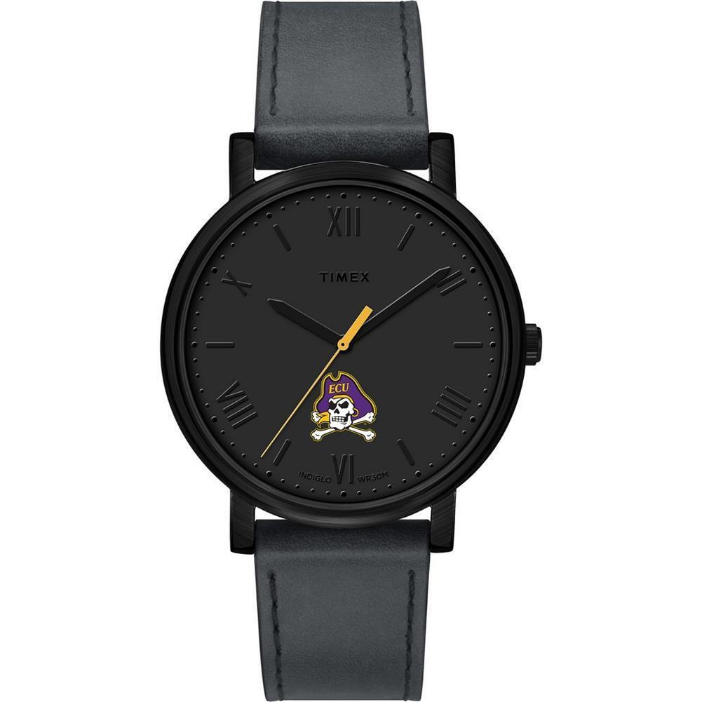 Ladies Timex Ecu East Carolina University Watch Black Night Game Watch