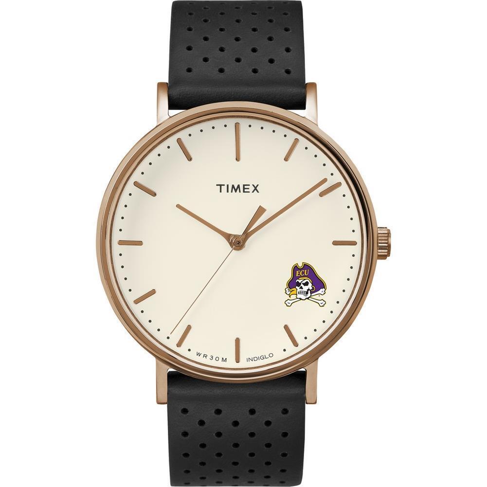 Ladies Timex Ecu East Carolina University Watch Rose Gold Grace Watch