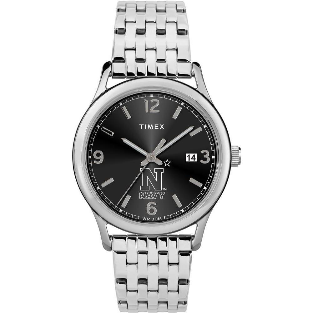 Women`s Naval Academy Navy Watch Timex Sage Stainless Watch