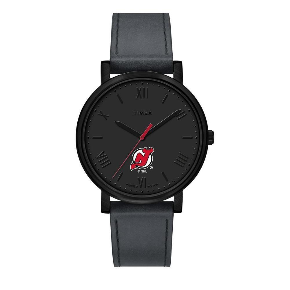 Ladies Timex Jersey Devils Watch Black Night Game Watch