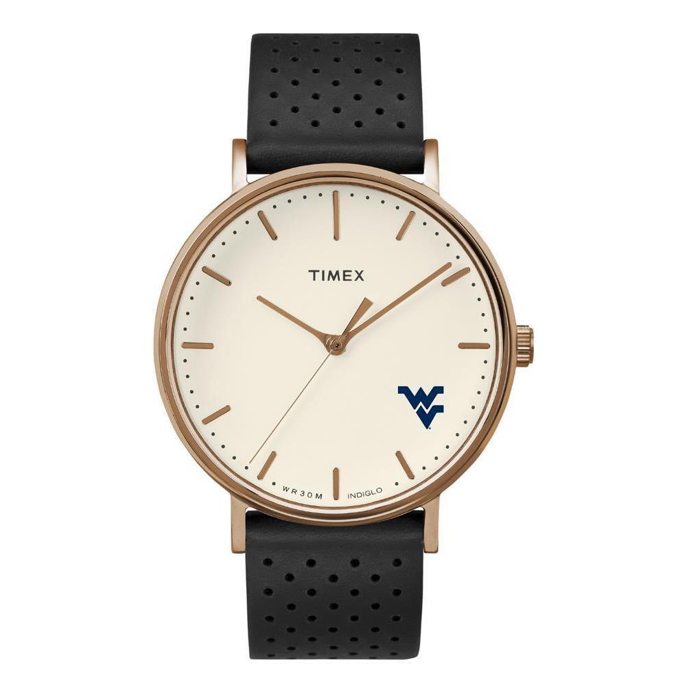 Ladies Timex West Virginia Mountaineers Watch Rose Gold Grace Watch