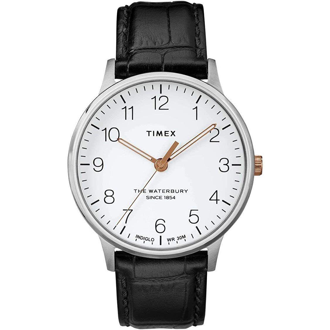 Timex Waterbury Classic Leather Mens Watch TW2R71300