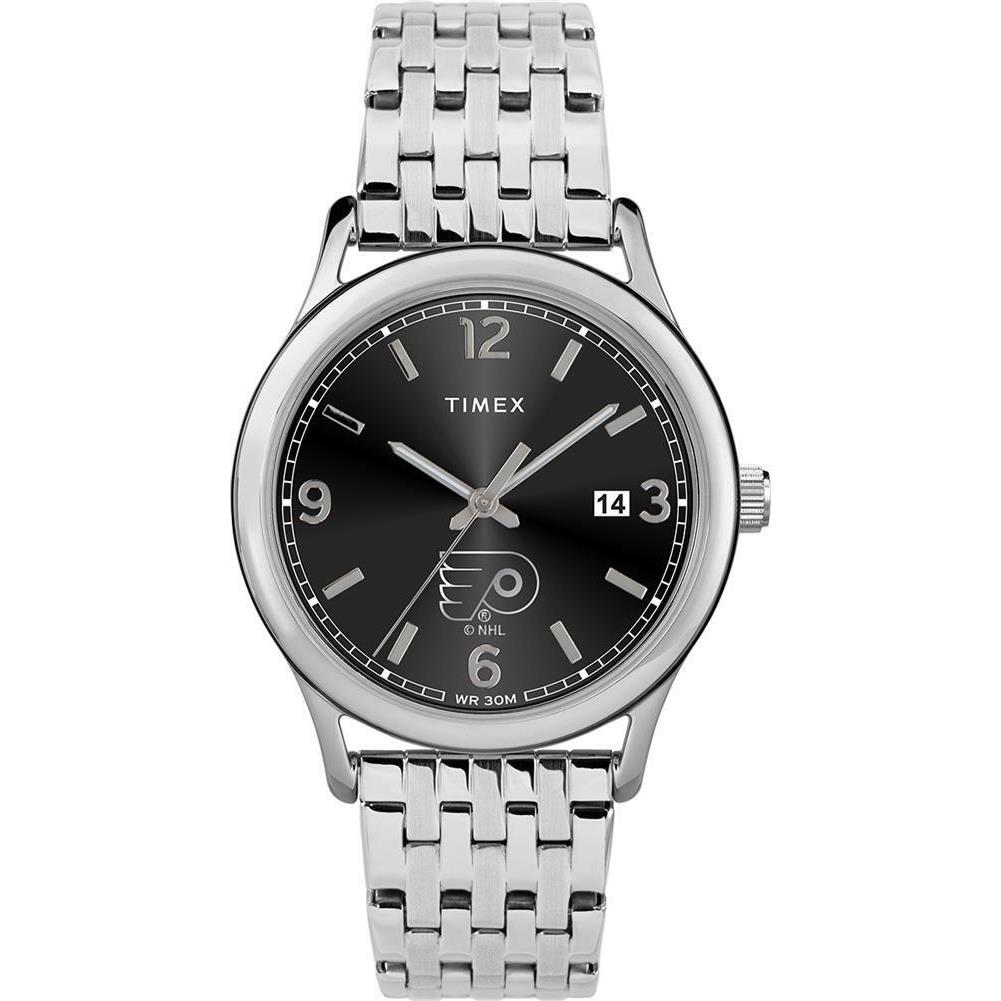 Women`s Philadelphia Flyers Watch Timex Sage Stainless Watch