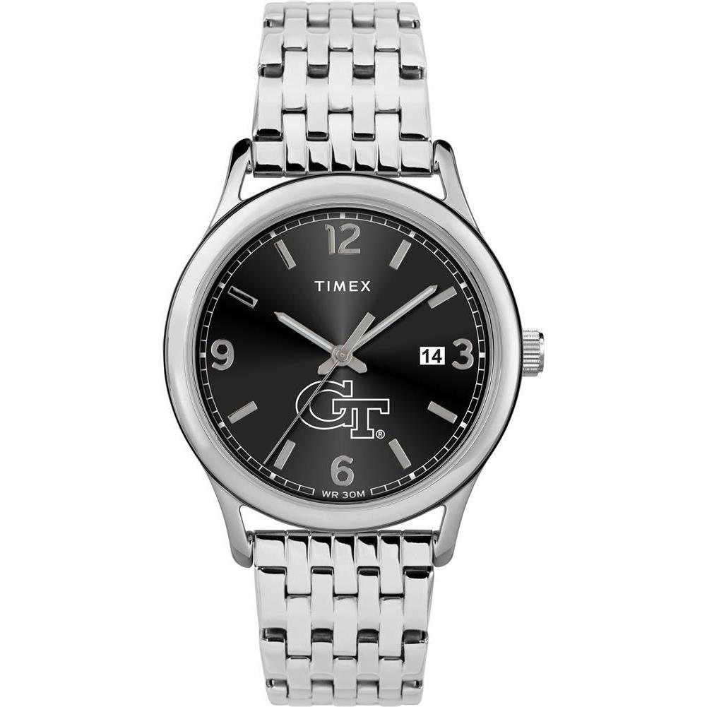 Women`s Georgia Tech GT Watch Timex Sage Stainless Watch