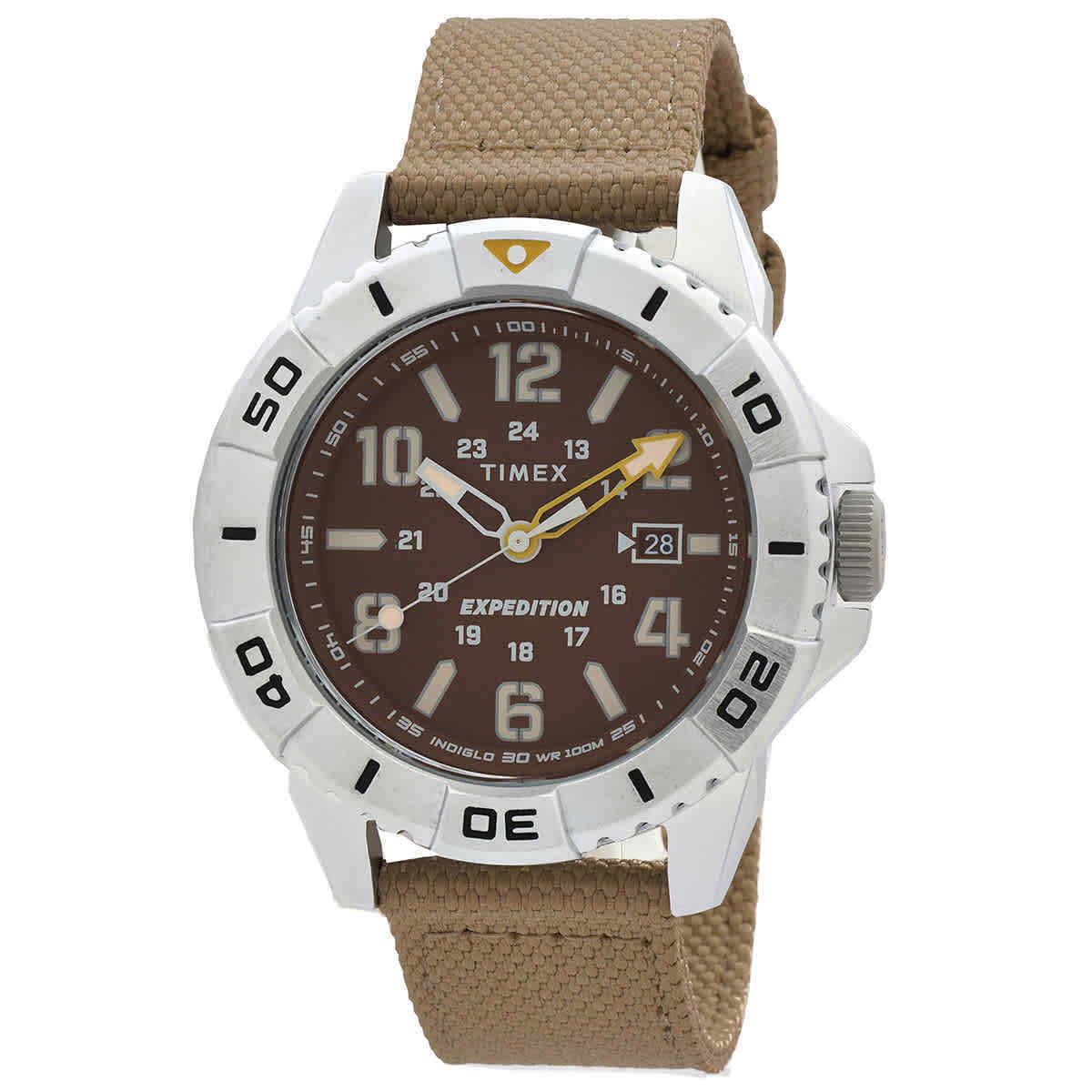 Timex Expedition North Ridge Quartz Brown Dial Men`s Watch TW2V62400