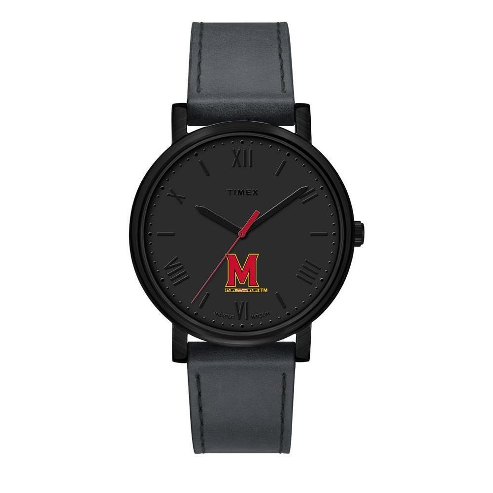 Ladies Timex University of Maryland Terps Watch Black Night Game Watch