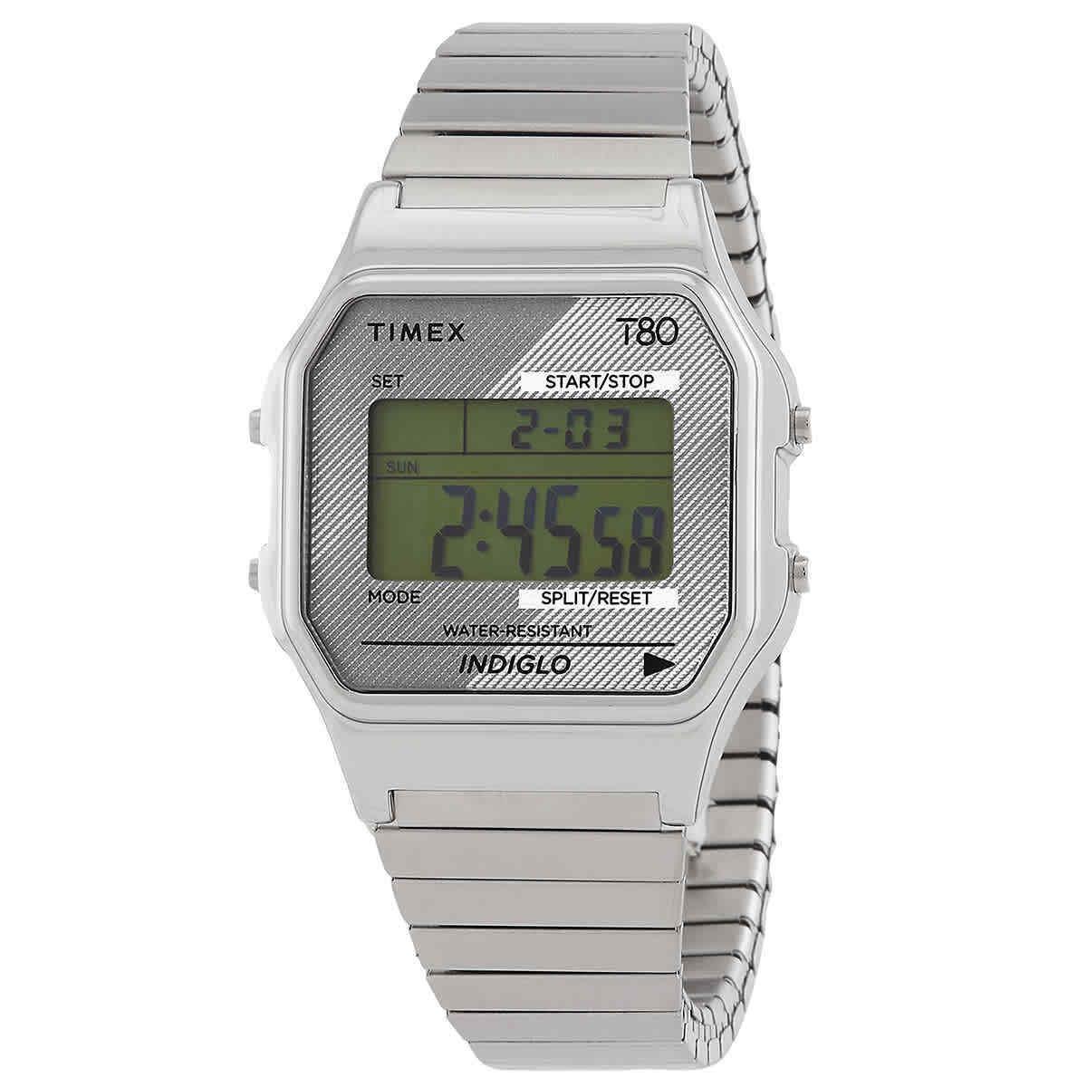 Timex 80 Alarm Quartz Digital Expansion Band Unisex Watch TW2R79100