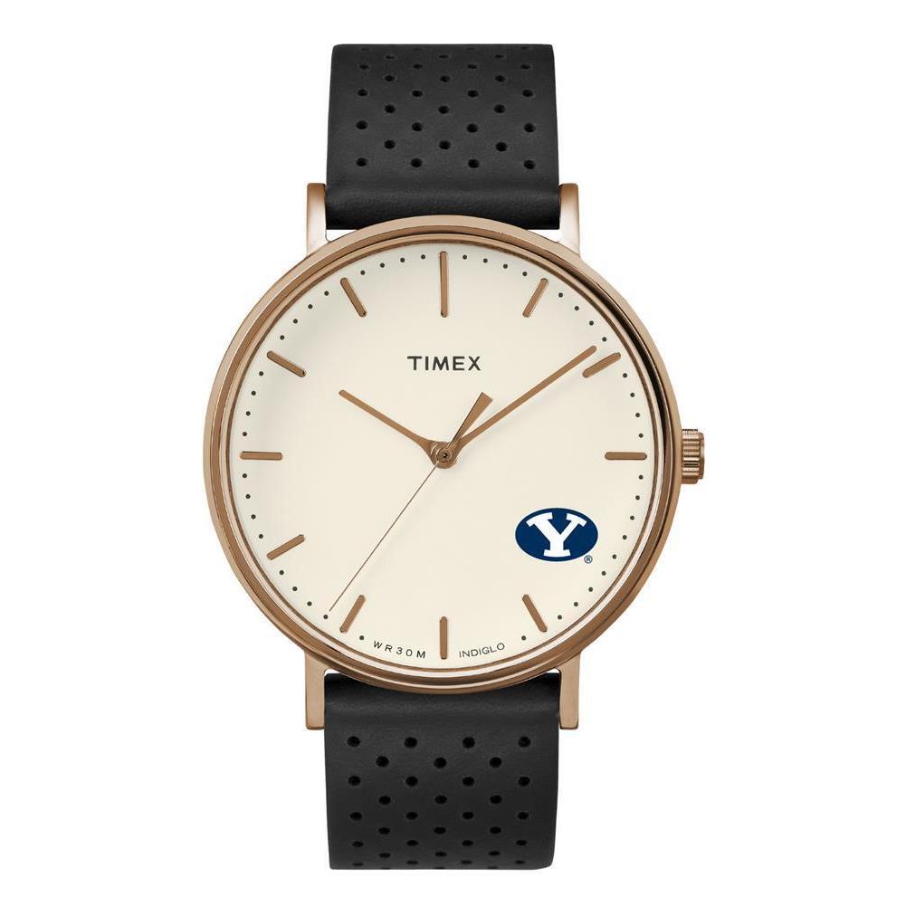 Ladies Timex Byu Brigham Young University Watch Rose Gold Grace Watch