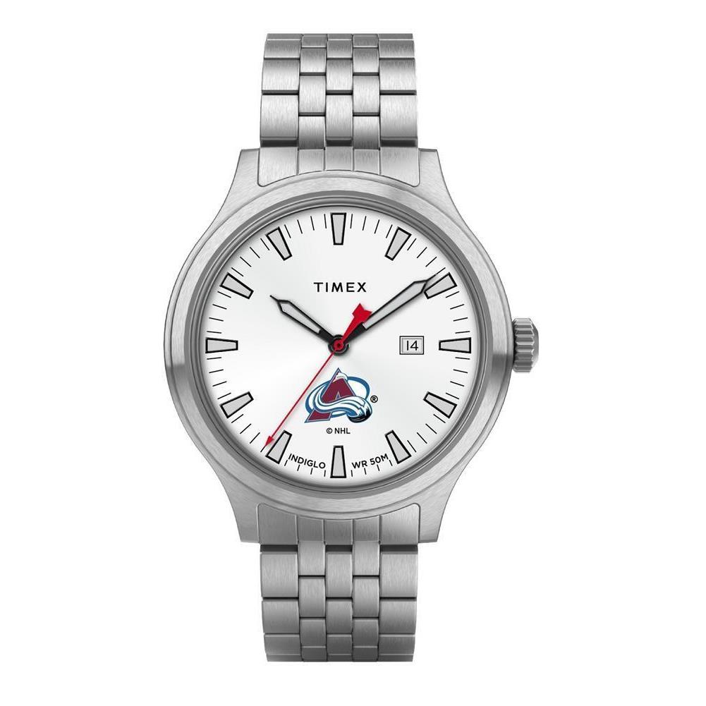 Timex Men`s Colorado Avalanche Watch Stainless Steel Top Brass