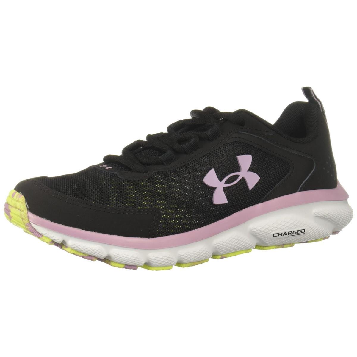 Under Armour Charged Assert 9 Prime Pink-black-white