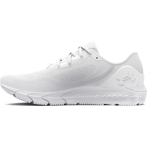 3024898 Under Armour Men Hovr Sonic 5 Shoes White White Size 11.5 - White