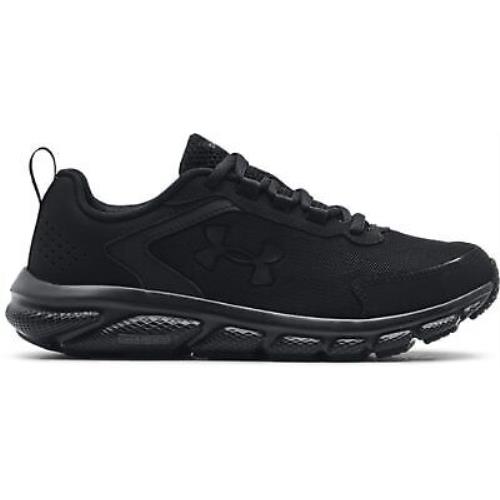 Under Armour Women`s UA Charged Assert 9 Running Shoes Black/black/black - 30248 - Black-Black-Black