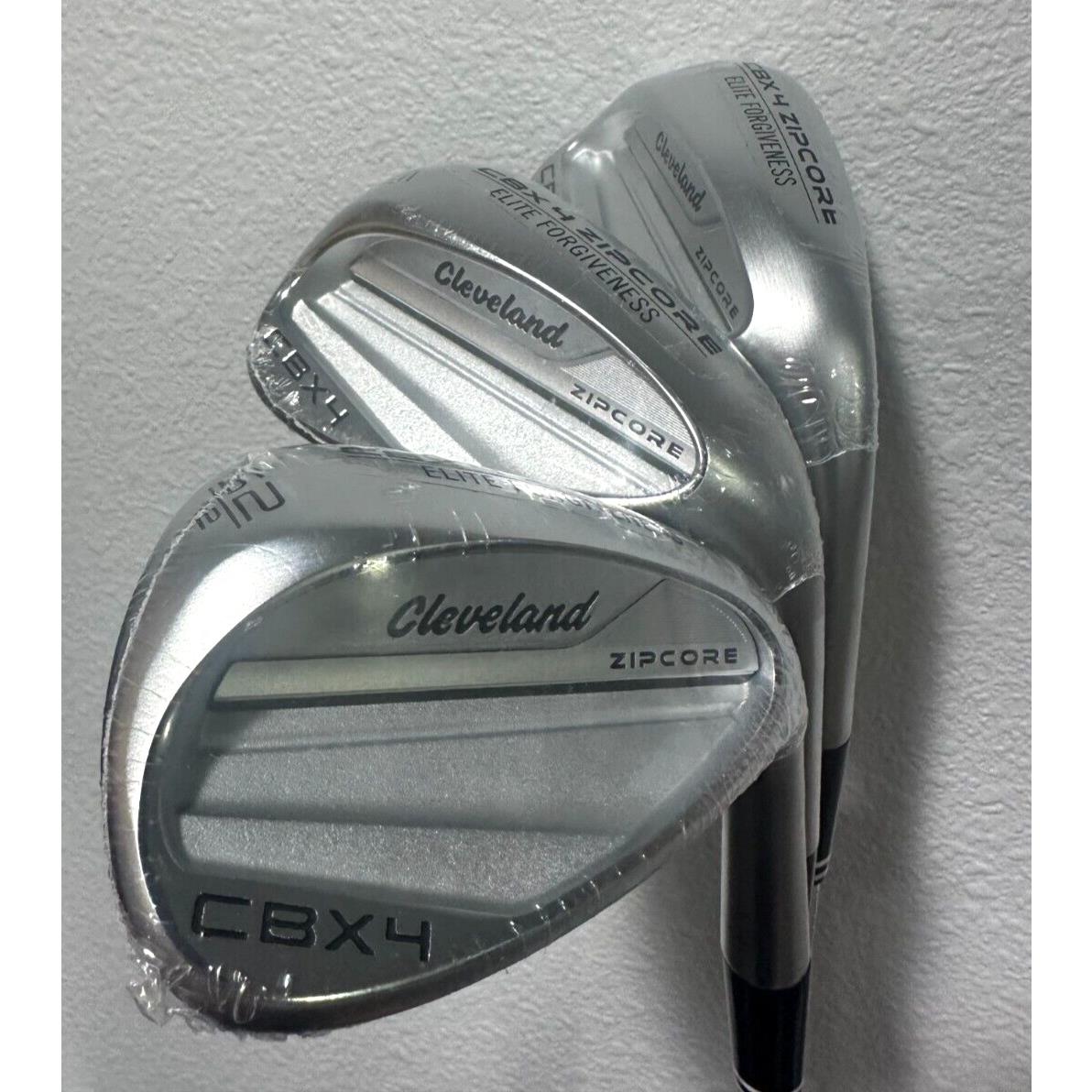 Cleveland Golf CBX4 Zipcore Wedge Set 52 56 60 Kbs Steel Gap Sand Lob