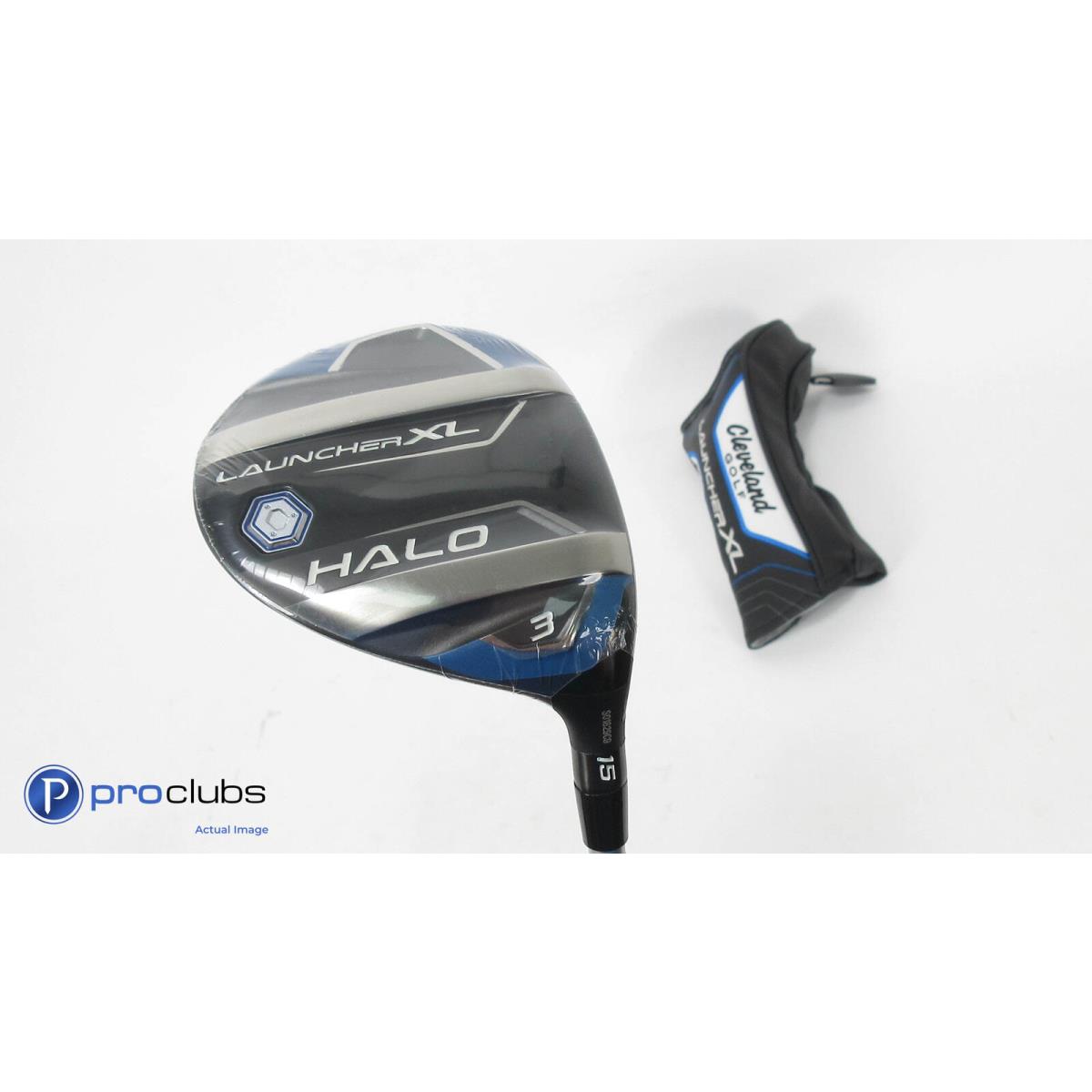 Ladies Cleveland Launcher XL Halo 15 3 Wood w/ HC -prolaunch Ladies 350687