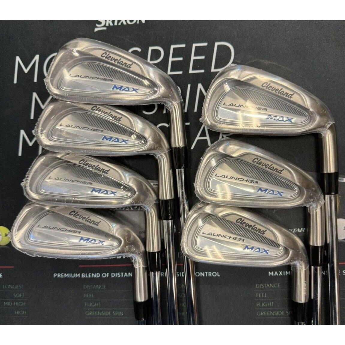 Cleveland Launcher Max Iron Set 5-PW GW Kbs Max Steel Stiff Right Handed