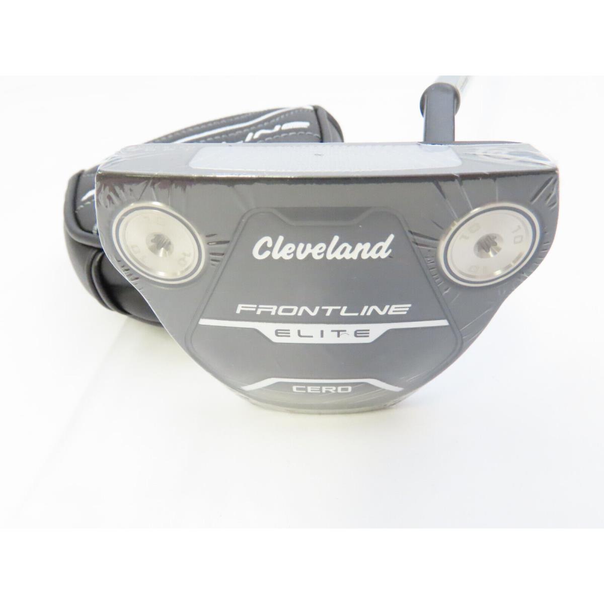 Cleveland Frontline Elite Cero 35 Putter Slant Neck Steel Shaft + HC 35