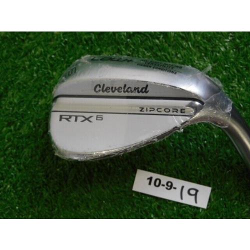 Cleveland Rtx 6 Zipcore Tour Satin 56 8 Sand Wedge Low DG Spinner Steel