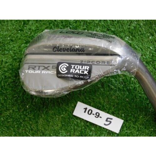 Cleveland Rtx 6 Zipcore Tour Rack Raw 58 6 Lob Wedge Low DG Spinner Steel