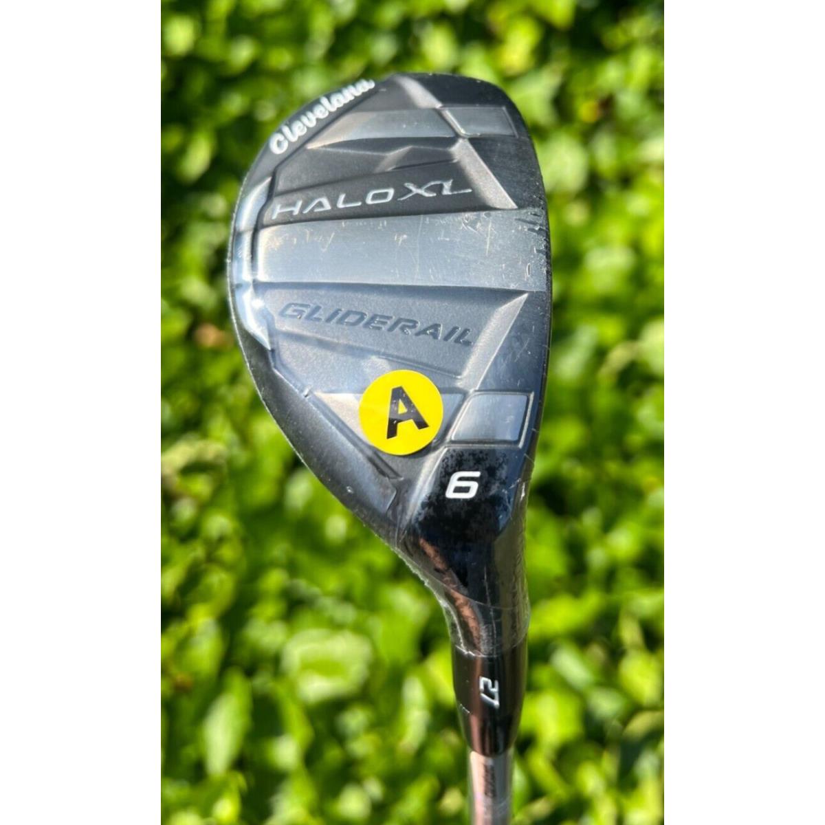 Cleveland Golf RH Halo XL 27 Hybrid 6 Rescue - Ascent 50 - Senior Flex Club