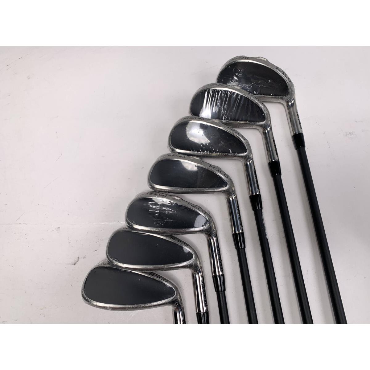 Cleveland Launcher XL Halo Iron Set 5-PW+AW Project X Cypher Fifty 5.0 Senior RH