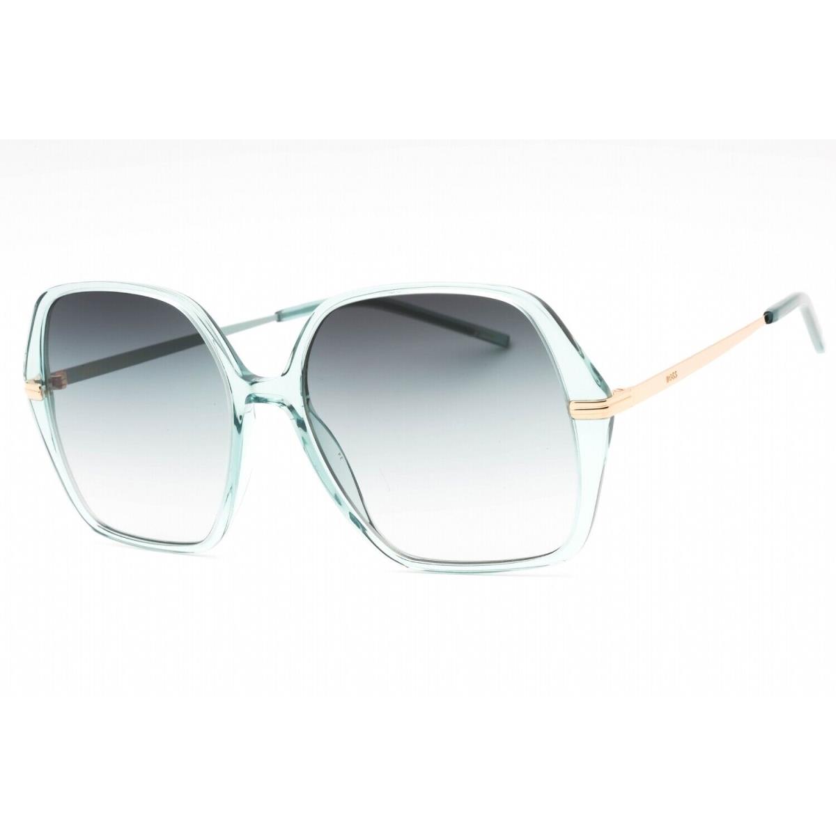 Hugo Boss HB1660S-PEFIB-57 Sunglasses Size 57mm 140mm 17mm Green Women - Frame: green, Lens: green