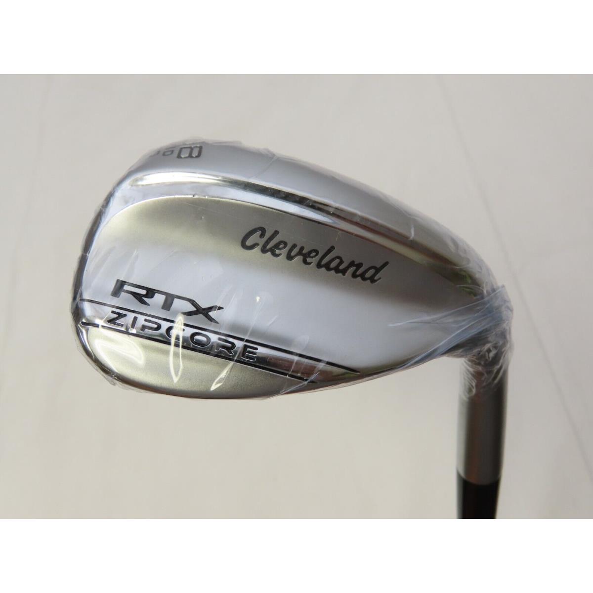 Cleveland Rtx Zipcore 58.10 Lob Wedge Dynamic Gold Spinner Wedge