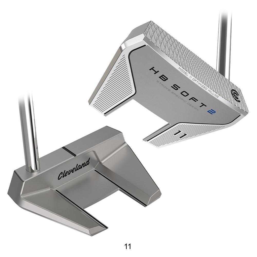 2024 Cleveland Women HB Soft 2 Putter RH 11 32 - Gray, Lie Angle: Gray