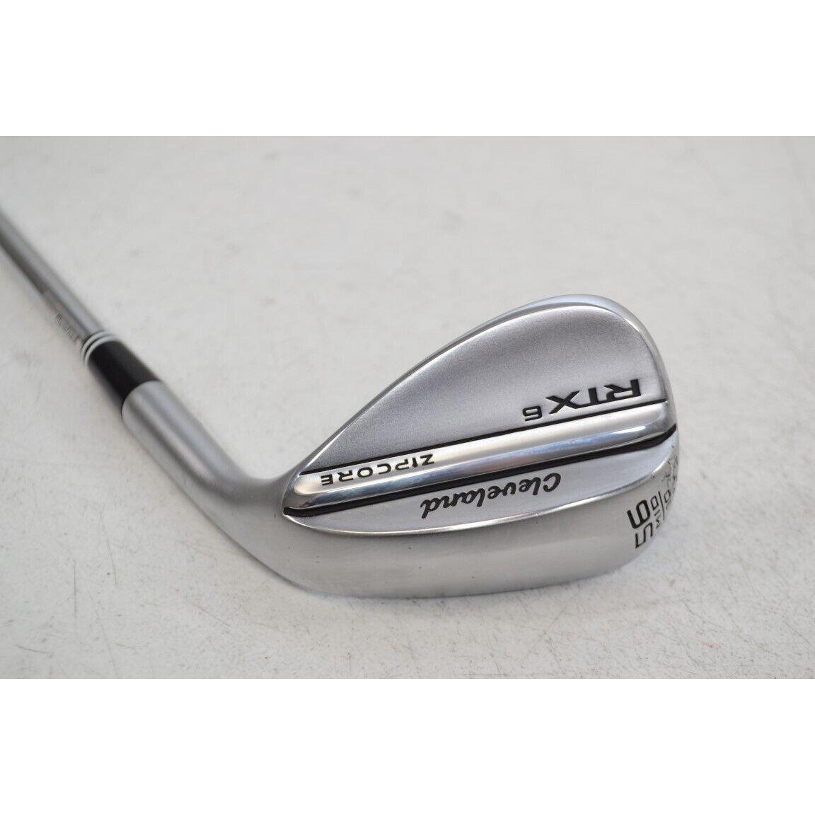 Cleveland RTX-6 Zipcore Tour Satin 56 -10 Wedge Right DG Spinner Steel 176733