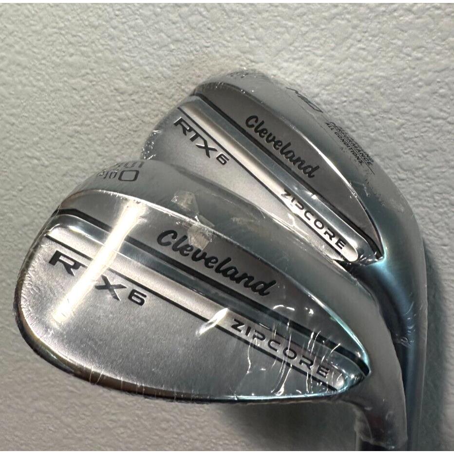 Cleveland Golf RTX6 Rtx 6 Tour Satin 56 60 Dynamic Gold TI Spinner Wedge Set