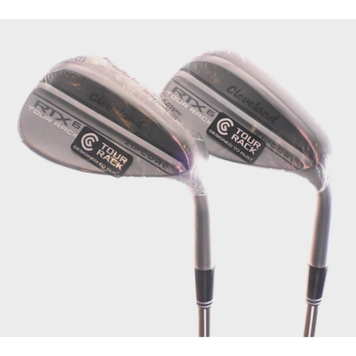 Cleveland Rtx 6 Tour Rack Zipcore Raw Wedge Set 56 60 DG Wedge-flex