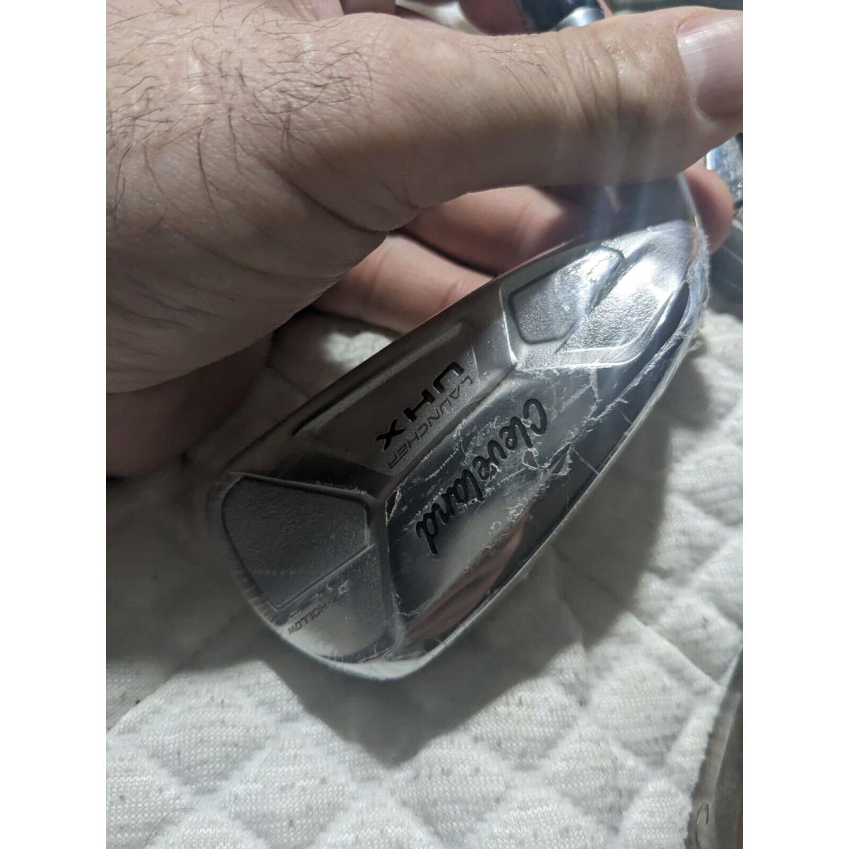 Left Cleveland Launcher Uhx 4 Utility iron.20.graphite Recoil 95 r3 Regular