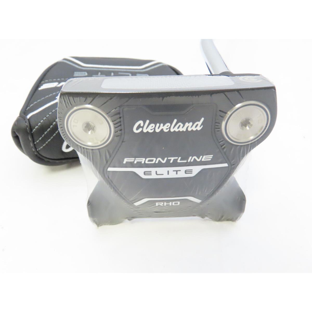 Cleveland Frontline Elite Rho 35 Putter Single Bend Steel Shaft + HC 35