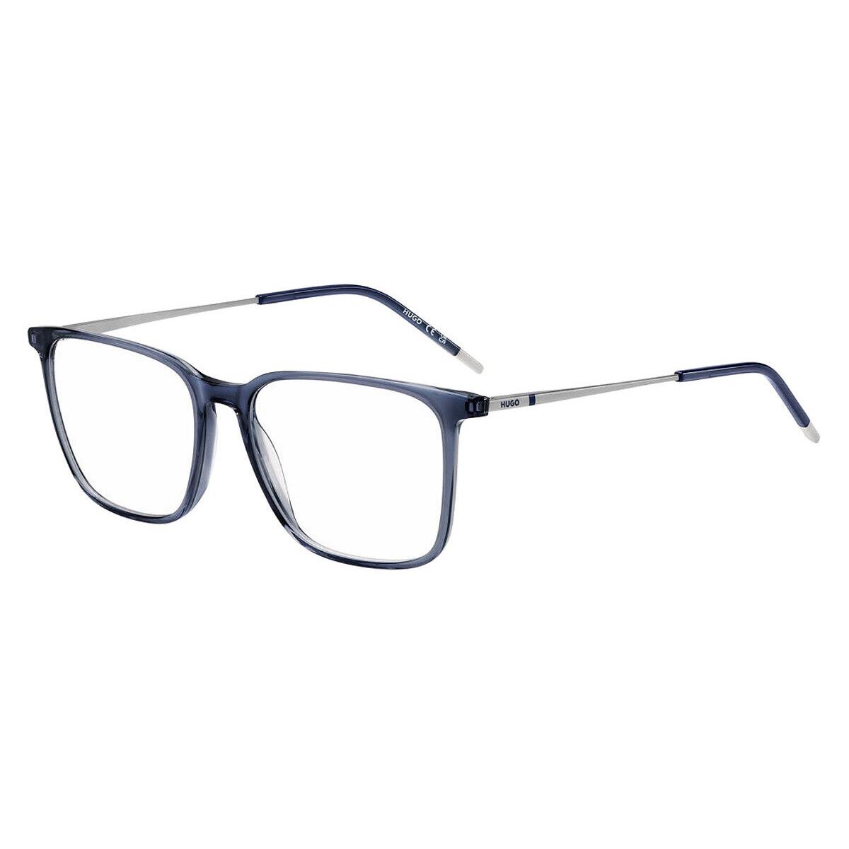 Hugo Boss HG 1288 Eyeglasses Men Blue Silver 54mm