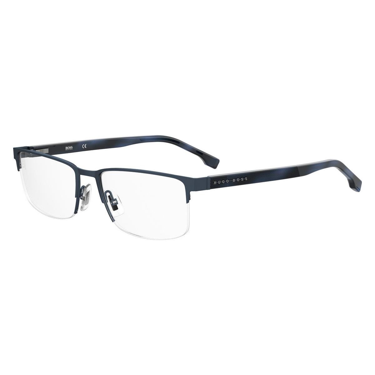 Hugo Boss Boss Boss 1302/U 1302/U Eyeglasses Men Matte Blue Oval 57mm